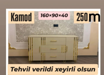 Kamod Sifarişlə hazırlanır Rəng seçimi var Ölçü 90/160/40sm