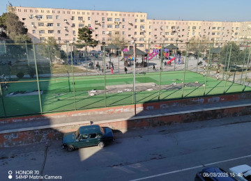 Lokbatan qesebesinde yeni Kingsmartin yaxinliginda temirli