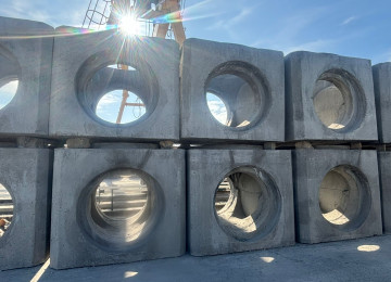 Şəkildəki bütün beton konstruksiyalar zavodumzda istehsal