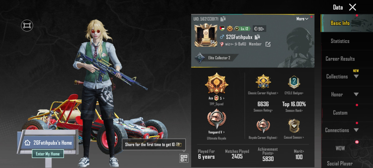 Pubg mobile hesab Old but Gold pubg mobile hesabı. 3 səviyyə buz diyarı və 3