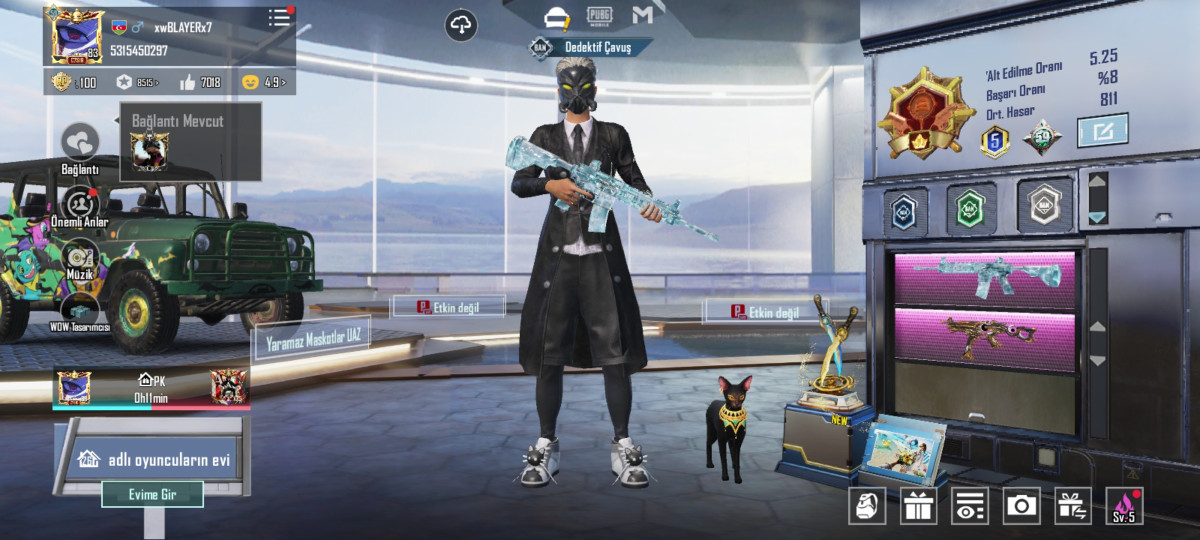 pubg mobile satışı salam hesab tecili satlır hesab füldu bide boş boş adamlar