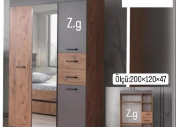 Dolab 3 qapılı 260Azn *İstehsal Rusiya Laminat 18/lik