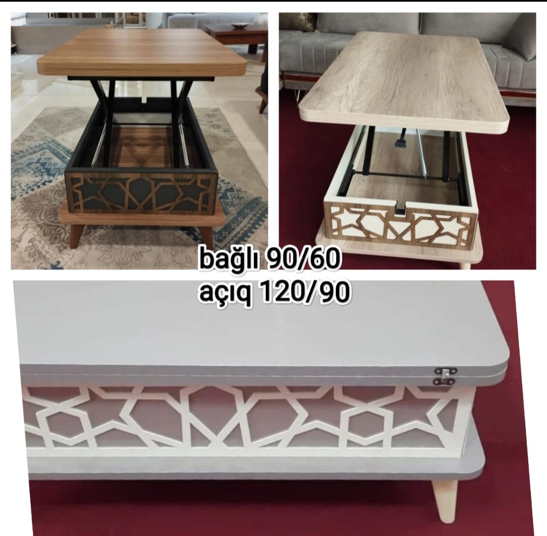 Transformer jurnal masası Hazır əldə var Sifarişlə də