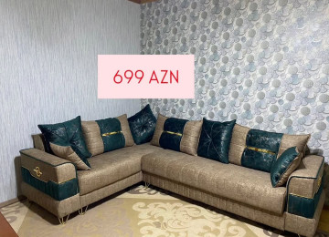 Künc divan Sifarişlə hazırlanır Rəng seçimi var Açılır,
