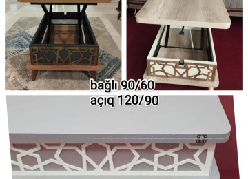 Transformer jurnal masası Hazır əldə var Sifarişlə də