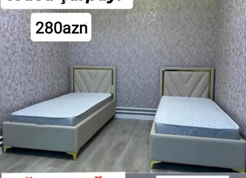 Parçalı çarpayı Sifarişlə hazırlanır Rəng seçimi var Qiymət