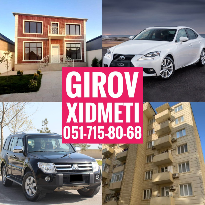 Dasinmaz Emlaklarinizin ve Avtomobillerinizin Girovu