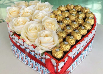 Kinder buketleri sifarisle hazirlanir.Sidarisler en az 1