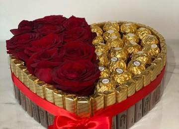 Kinder buketleri sifarisle hazirlanir.Sidarisler en az 1