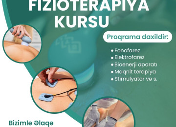 🔺FİZİOTERAPİYA KURSU❗ 🔴 Qeydiyyat başladı❗ ▪️ Fizioterapiya