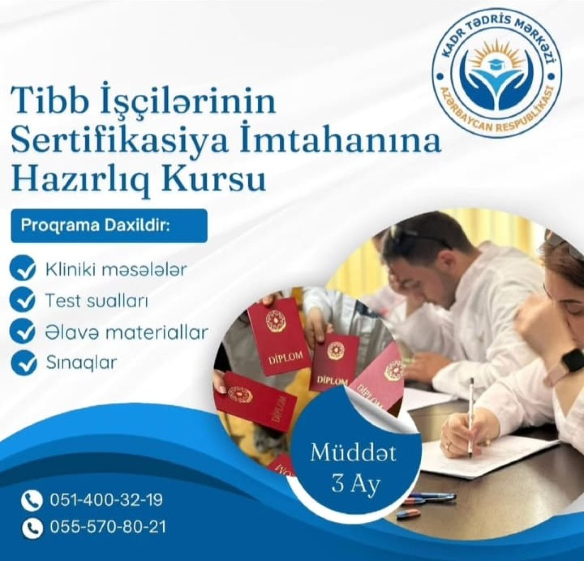 Yeni Təlimə qeydiyyatı başladı ❗ Başlama tarixi: 20.01.25