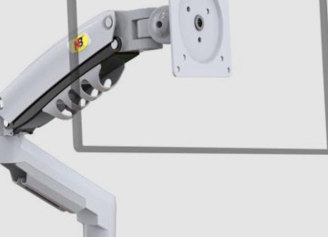 17 leddən 30 ledə kimi monitorlar üçün stolüstü hərəkətli