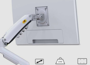 17 leddən 30 ledə kimi monitorlar üçün stolüstü hərəkətli