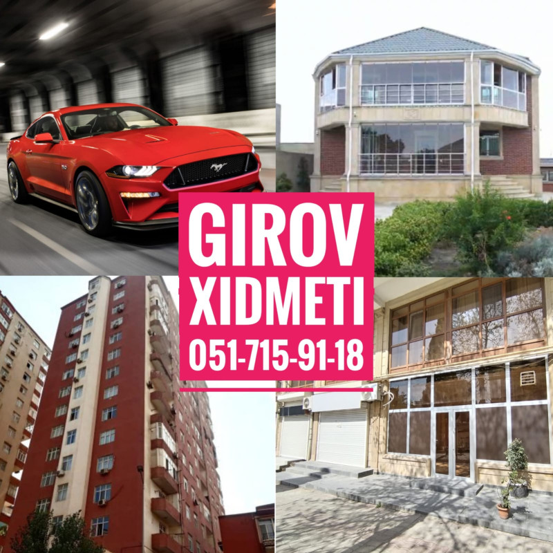 Dasinmaz Emlaklarinizin ve Avtomobillerinizin Girovu