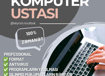 - SKYELECTRO KOMPUTER/NOUTBUK USTASI - FORMAT - ANTİVİRUS -