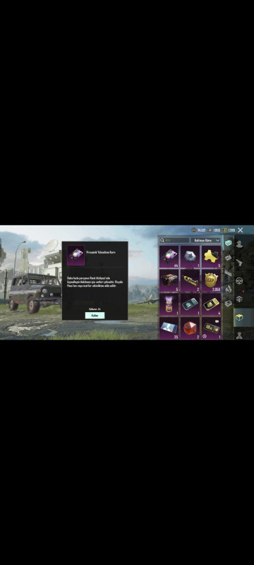Pubg hesab 80 səviyə old hesab full doludu M416-Buz 7 var M4 yakan