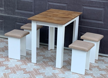 Masa və taburetka Anbardan birbaşa satış Rəng seçimi var