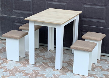 Masa və taburetka Anbardan birbaşa satış Rəng seçimi var