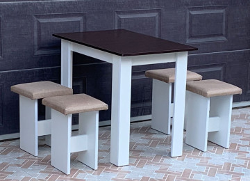 Masa və taburetka Anbardan birbaşa satış Rəng seçimi var