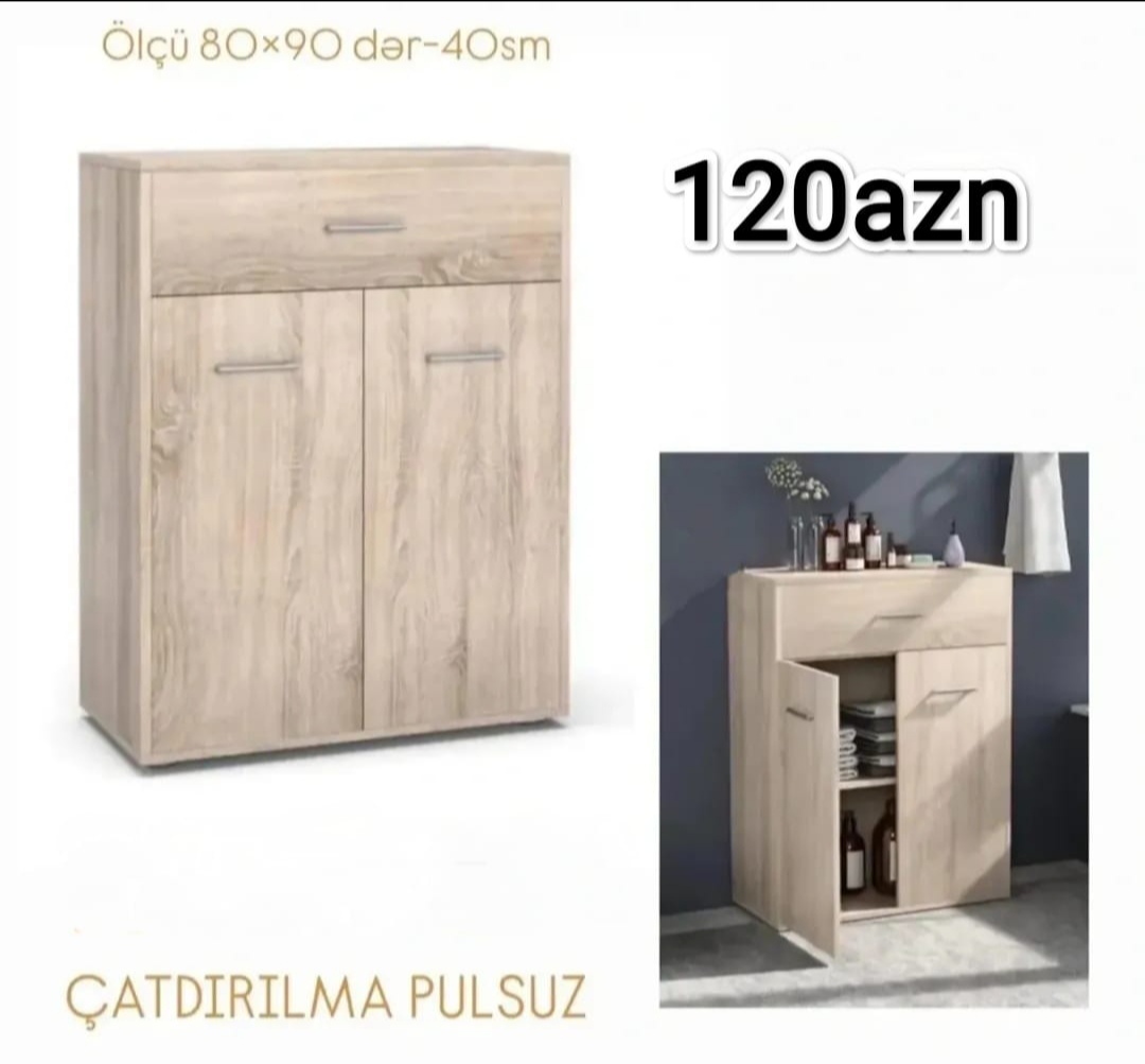 Ayaqqabı şkafı Sifarişlə hazırlanır Rəng seçimi var Ölçü