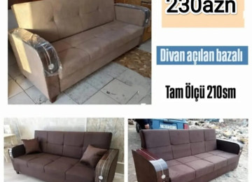 Divan Sifarişlə hazırlanır Rəng seçimi var Açılır, Bazalidi
