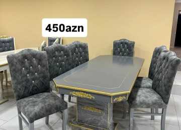 Masa və oturacaqlar Sifarişlə hazırlanır Rəng seçimi var