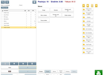 1C Restoran sistemi Restoran, Kafe, Bar, Beer, Otel və