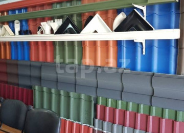 Dam örtüklərinin satışı Müasir dam örtüklərinin və aksesuarlarının topdan və