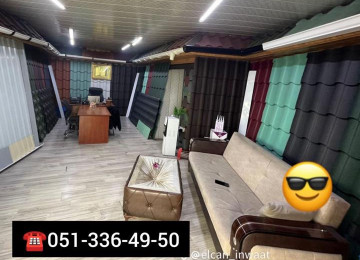 Dam örtüklərinin satışı Müasir dam örtüklərinin və aksesuarlarının topdan və