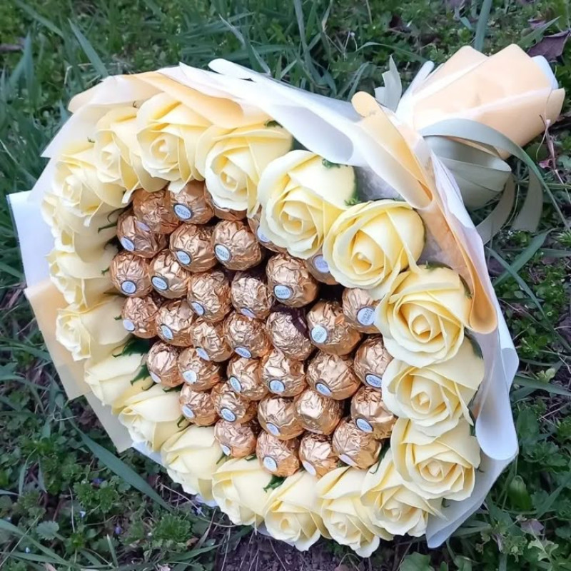 Kinder buketleri;Istenilen formada ve olcude buketleri