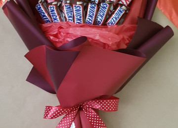 Kinder buketleri;Istenilen formada ve olcude kinder