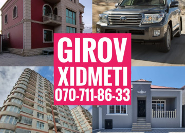 Dasinmaz Emlaklarinizin ve Avtomobillerinizin Girovu