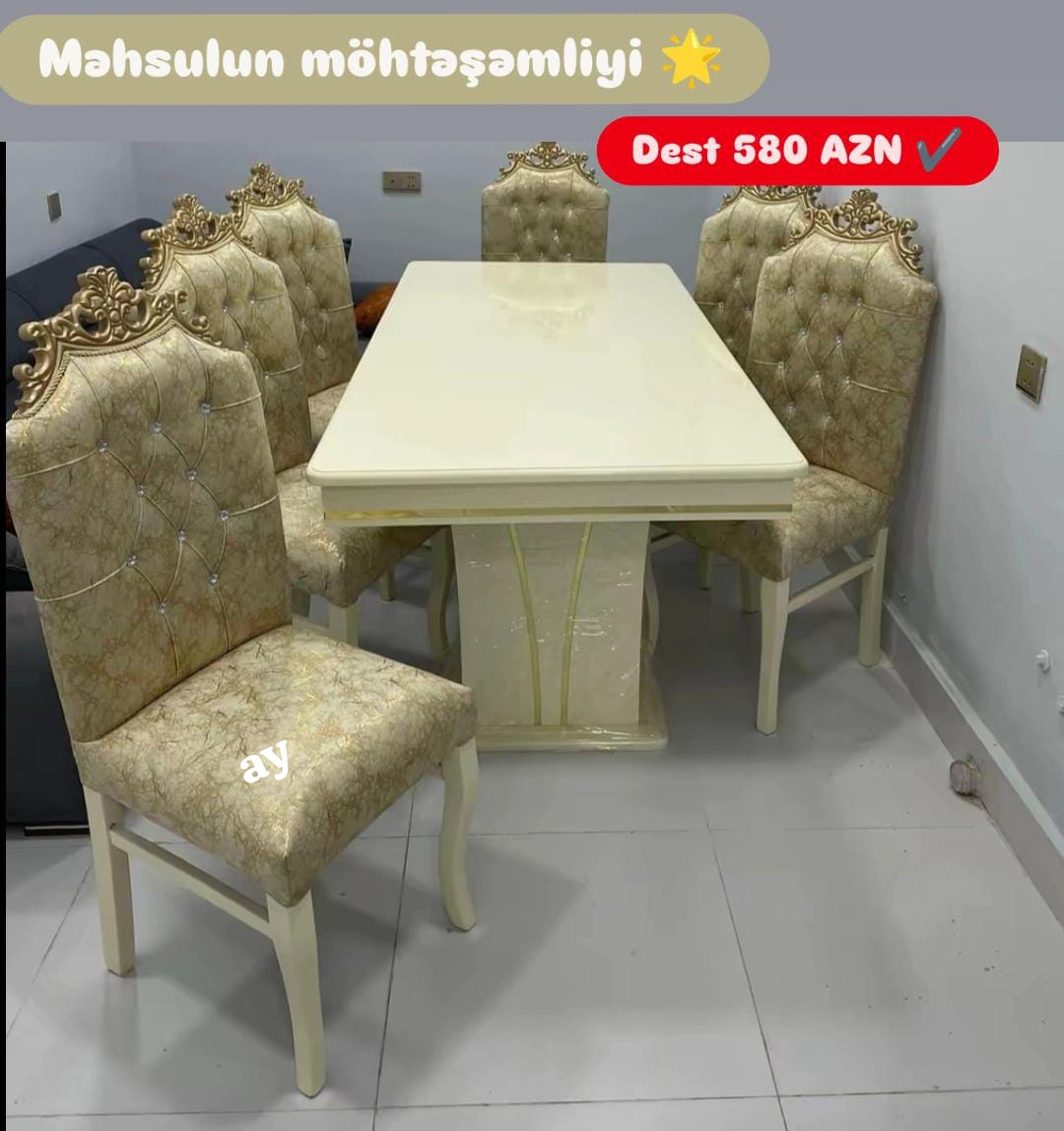 MDF masa ölçü 93×2+6 oturacaq ✅ Parça seçimi mövcuddur 🚚