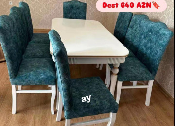 MDF masa ölçü 90×160×2+8 oturacaq ✅ Parça seçimi mövcuddur