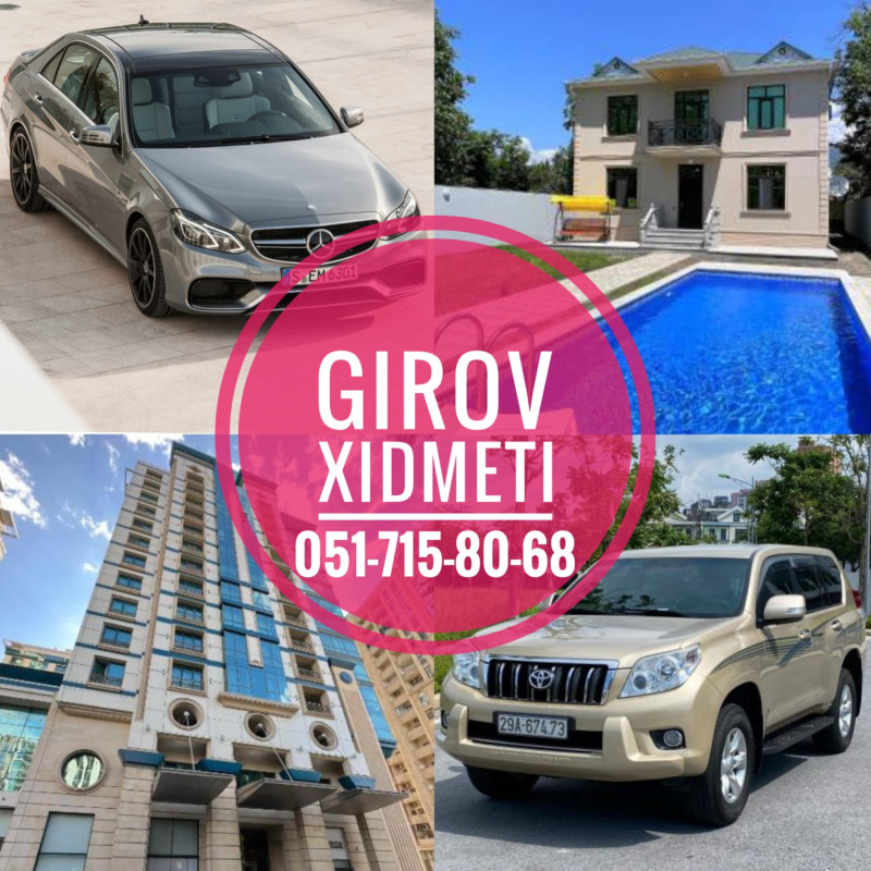 Dasinmaz Emlaklarinizin ve Avtomobillerinizin Girovu