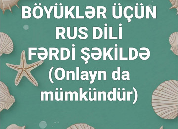 Tez bir zamanda rus dilini öyrənmək istəyirsinizsə, buyurub