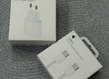 ORİJİNAL APPLE BAŞLIQ + KABEL EU versiya – Type-C 20W USB-C