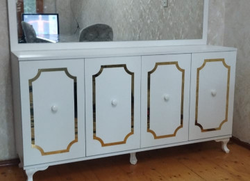 Güzgülü kamod Sifarişlə hazırlanır Rəng seçimi var Ölçü