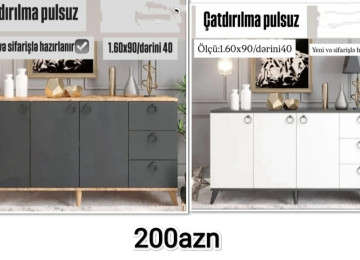 Kamod Sifarişlə hazırlanır Rəng seçimi var Ölçü 90/160/40sm