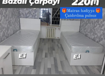 *Bazalı Çarpayı 220 AZN💥* ✔️Rəng seçimi var ✔️ Şəhər daxili