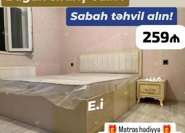 *Taxt / 2 Nəfərlik Çarpayı 259Azn💥* *💥Endirim 3 Gün 💥* ✔️