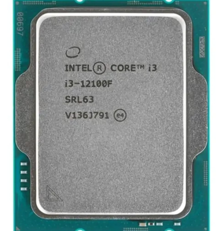 Intel Core i3- 12100F Intel Core i3-12100F – 95 AZN 4 nüvə / 8 axın Baza tezliyi: