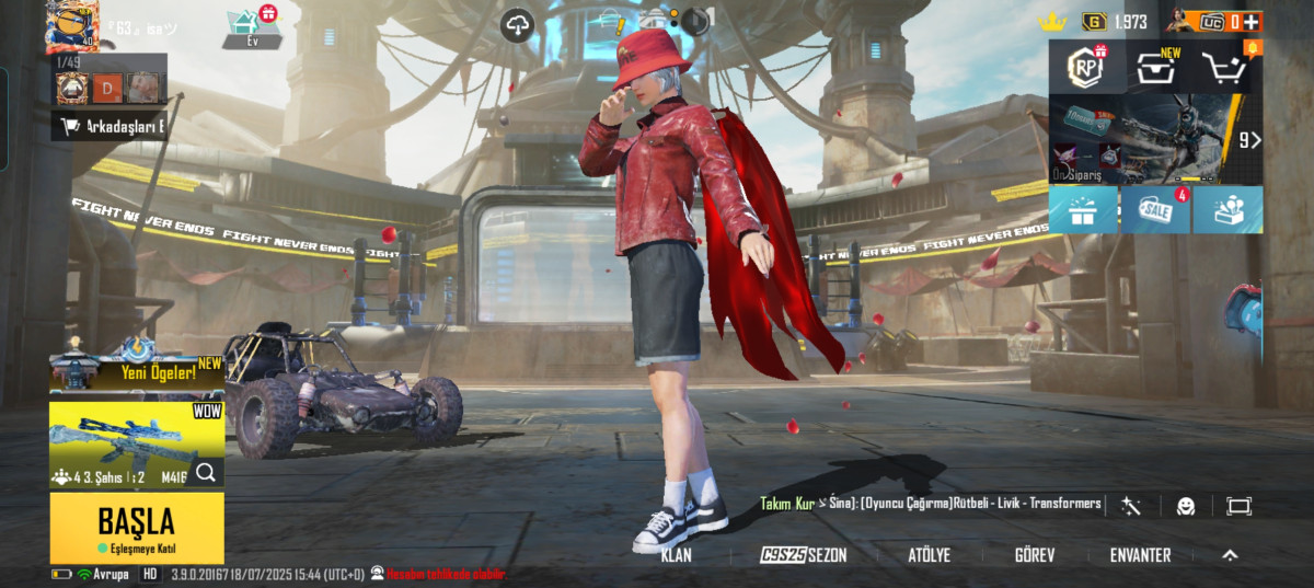 Pubg hesabıdır başqa hesablar üçün yaza bilərsiz