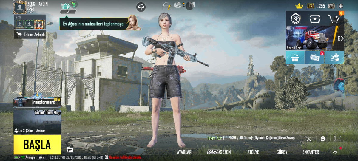 Pubg hesabi 30 m (070-389-00-10) Salam alekum hesab satiram 30 manata ciddi aliciya endirim