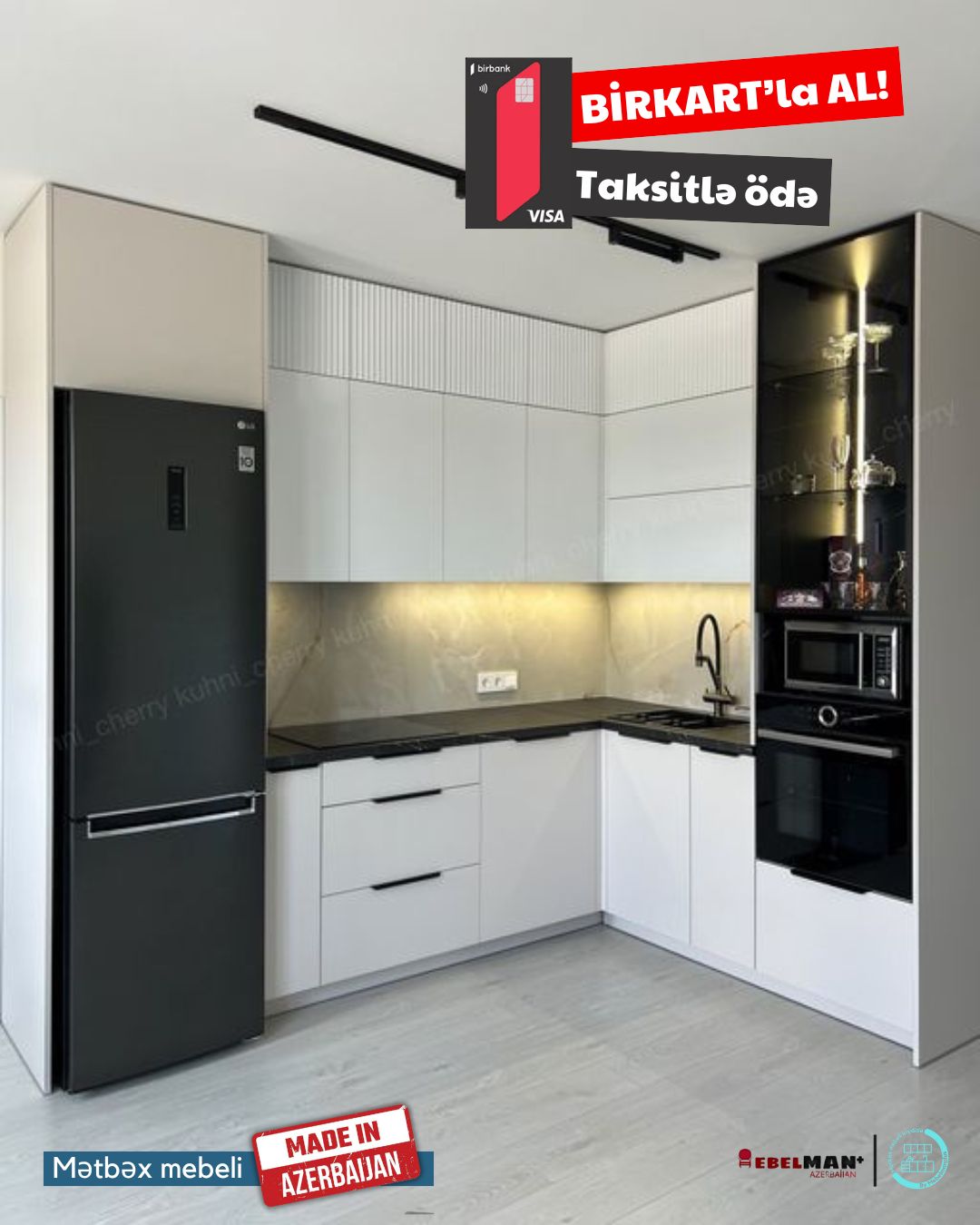 Birkartla al, taksitlə ödə | Mətbəx mebeli Mətbəx
