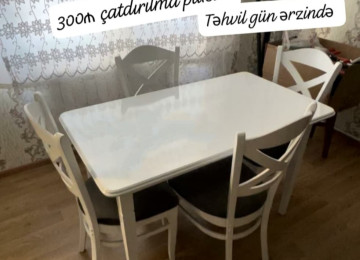 Masa və oturacaqlar Fabrik istehsalı Anbardan birbaşa satış