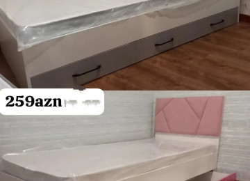 Siyirməli çarpayı Sifarişlə hazırlanır Rəng seçimi var Ölçü
