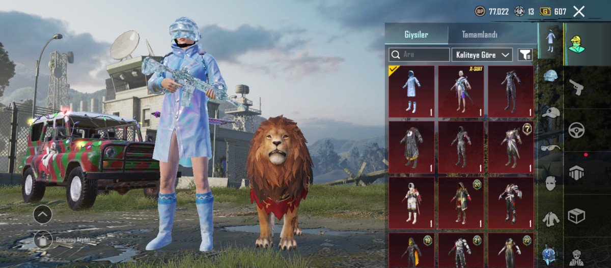 73 level hesab 59 destansi 4 eded olum mesajli silah Buz 7