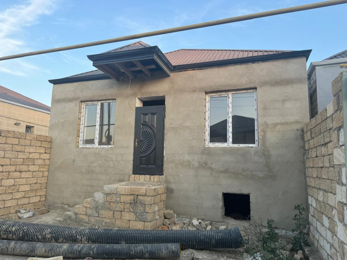 kreditle 2 otaqli heyet evi Serfeli qiymete ilkin odenis 12 min AZN odemekle 20 yanvar