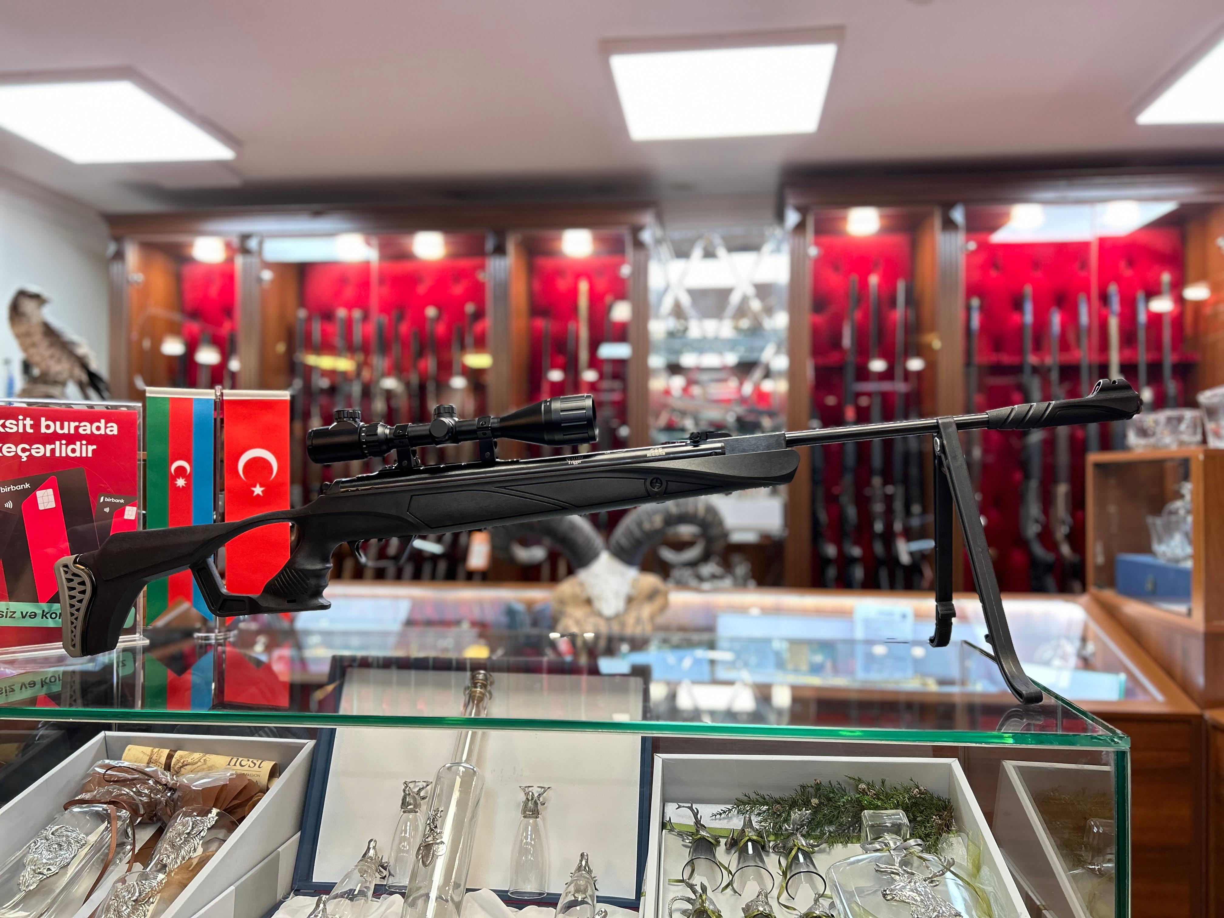 Hatsan mod 125 pro modeli. 4.5 kalibr Türkiyyə istehsalı.